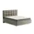 Кровать Prime Soft 140x200 шенилл шоколад с матрасом Мульти Флекс, Спальное место: 140х200, Тип ткани: шенилл, Цвет ткани: шоколад