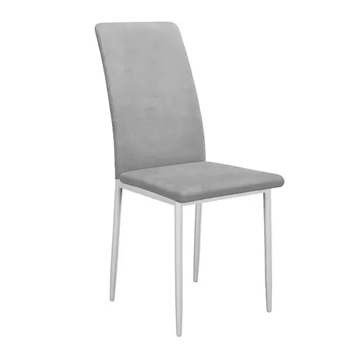 Стул DikLine 272 B22 GREY, ножки белые