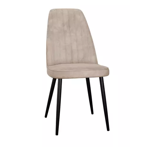 Стул DikLine 326 B03 BEIGE, ножки черные