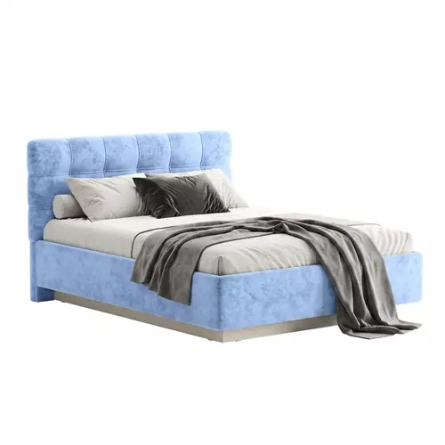 Кровать Prime Soft 180x200 велюр Nebby 311, Спальное место: 180х200, Тип ткани: велюр, Цвет ткани: nebby 311