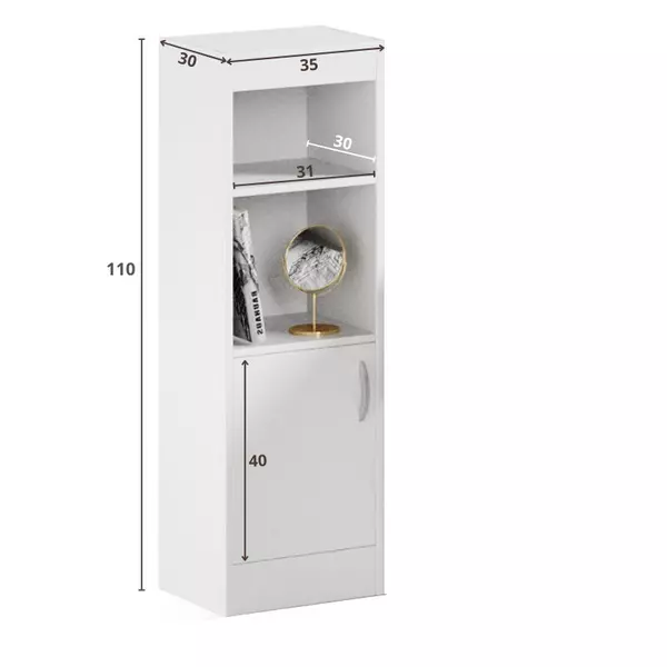 Кровать Виктория Lite XL 160х200 с тумбами (белая), Спальное место: 160х200, Цвет: белый, изображение 6