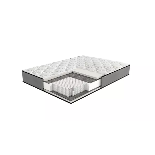 Кровать Prime Soft  160x200 велюр мокко с матрасом Мульти Флекс, Спальное место: 160х200, Тип ткани: велюр, Цвет ткани: мокко, изображение 9