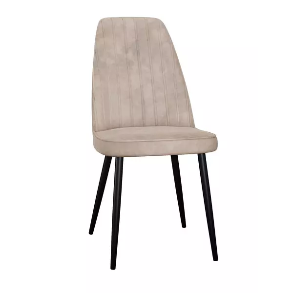 Стул DikLine 326 B03 BEIGE, ножки черные