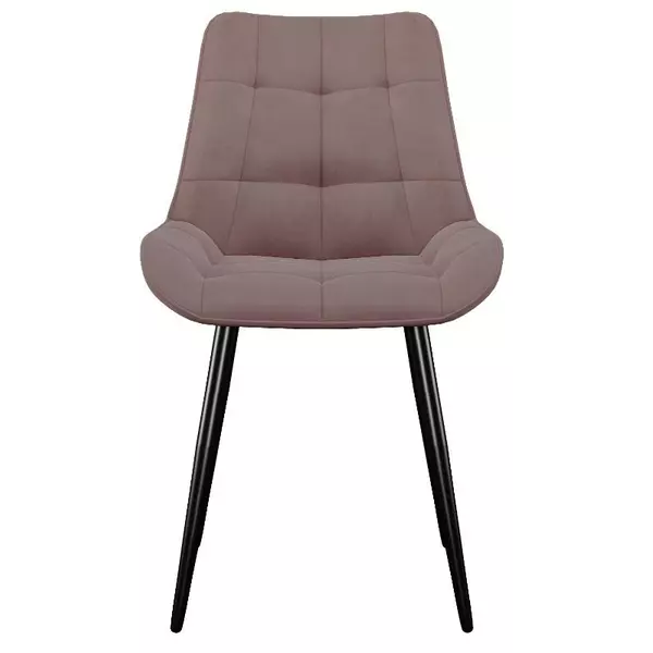 Стул DikLine 206М B5 LATTE, ножки черные, изображение 2