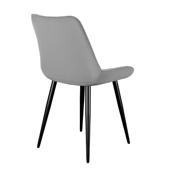 Стул DikLine 226 поворотный B22 GREY, ножки черные, изображение 3