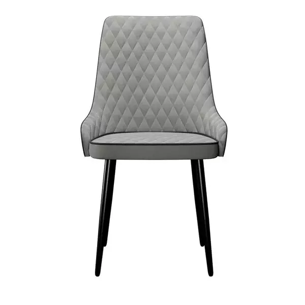 Стул DikLine 305 B22 GREY /ножки черные, изображение 2
