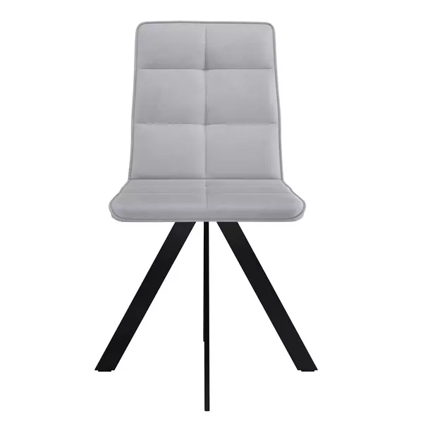 Стул DikLine 230 поворотный B22 GREY, ножки черные, изображение 2