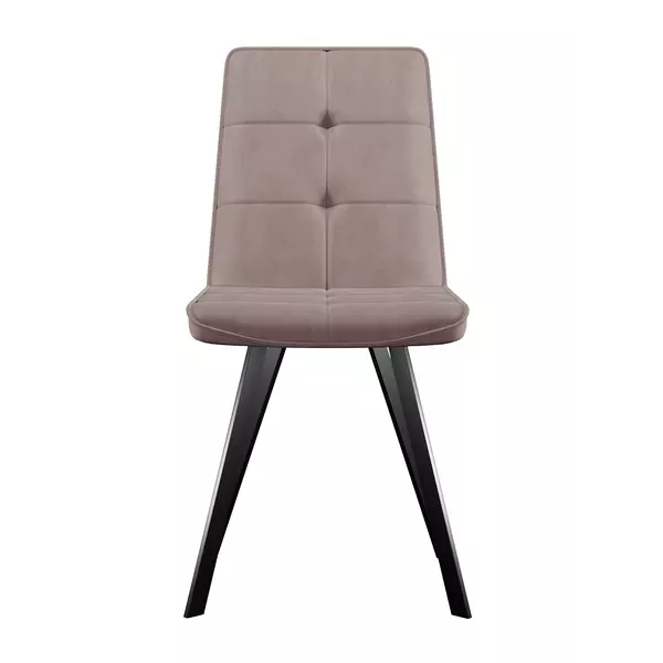 Стул DikLine 280 B5 LATTE, ножки черные, изображение 2