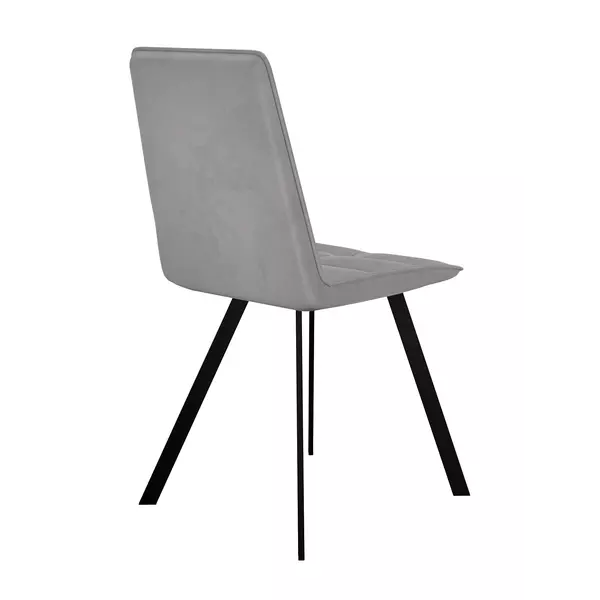 Стул DikLine 280 B22 GREY, ножки черные, изображение 3