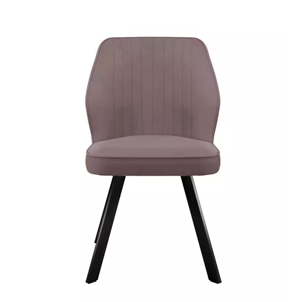 Стул DikLine 232M поворотный B5 LATTE, ножки черные, изображение 3