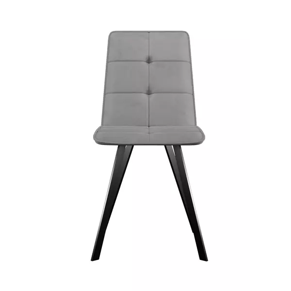 Стул DikLine 280 B22 GREY, ножки черные, изображение 2