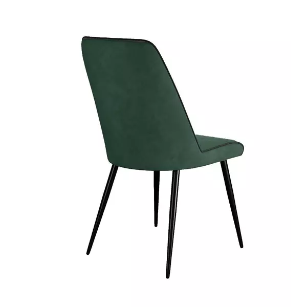 Стул DikLine 325 B10 GREEN , ножки черные, изображение 4