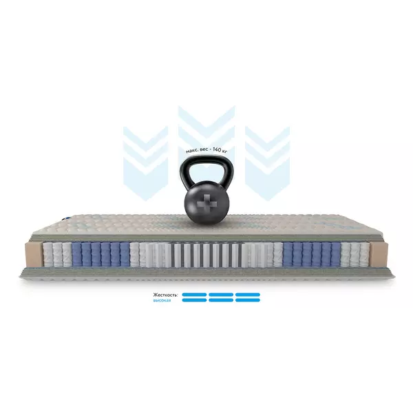 Ортопедический матрас Traum XL 120x200, изображение 4