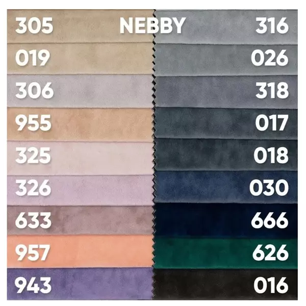Кровать Prime Soft 180x200 велюр Nebby 314, Спальное место: 180х200, Тип ткани: велюр, Цвет ткани: nebby 314, изображение 4