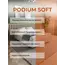 Кровать Podium Soft 160х200 велюр серый, Спальное место: 160х200, Тип ткани: велюр, Цвет ткани: серый, изображение 3