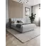 Кровать Prime Soft 160x200 велюр серый с матрасом Мульти Флекс, Спальное место: 160х200, Тип ткани: велюр, Цвет ткани: серый, изображение 7