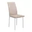 Стул DikLine 272 B03 BEIGE, ножки белые