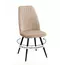 Стул DikLine 327 поворотный B03 BEIGE, ножки черные