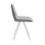 Стул DikLine 229 поворотный, B22 GREY, ножки белые, изображение 4