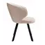 Стул DikLine 249 поворотный, B03 BEIGE, ножки черные, изображение 4