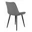 Стул DikLine 206М B22 GREY, ножки черные, изображение 3