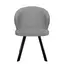 Стул DikLine 249 поворотный, B22 GREY, ножки черные, изображение 2