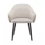 Стул DikLine 440М C103 крем, ножки черные, изображение 4