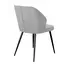Стул DikLine 222 B22 GREY, ножки черные, изображение 2