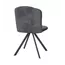 Стул DikLine 299 поворотный NS13 GRAPHITE/C56 серый, ножки черные, изображение 4