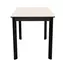 Стол DikLine LK110 Керамика Krater Perla (бежевый матовый) /подстолье черное/опоры черные, изображение 2