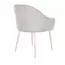 Стул DikLine 440М C103 крем, ножки белые, изображение 2