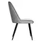 Стул DikLine 325 B22 GREY, ножки черные, изображение 3