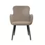 Стул DikLine 503 поворотный NS05 CAPPUCCINO, ножки черные, изображение 5