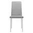 Стул DikLine 272 B22 GREY, ножки белые, изображение 2