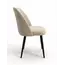 Стул DikLine 335 B03 BEIGE, ножки черные, изображение 2