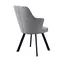 Стул DikLine 235 поворотный, NS10 GREY, ножки черные, изображение 2