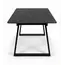 Стол DikLine DZ160 Камень Пьетра Гриджиа чёрный/черные (2 уп.), изображение 2