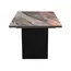 Стол DikLine IKD160 керамика Venetian Brown Light глянец, подстолье черное, опоры черные (2уп.), изображение 5