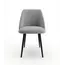 Стул DikLine 335 B22 GREY, ножки черные, изображение 3