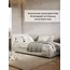 Кровать мягкая угловая София 120x200 с подъемным механизмом, велюр Nebby 001, Спальное место: 120х200, Тип ткани: велюр, Цвет ткани: nebby 001, изображение 3